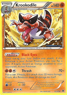 Krookodile Emerging Powers Pokemon Card