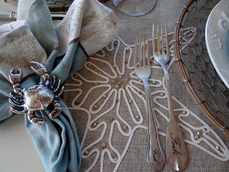 ...a quiet life... cottage style table...