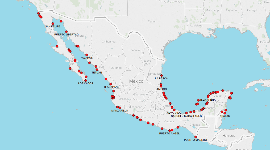 PORTS IN MEXICO