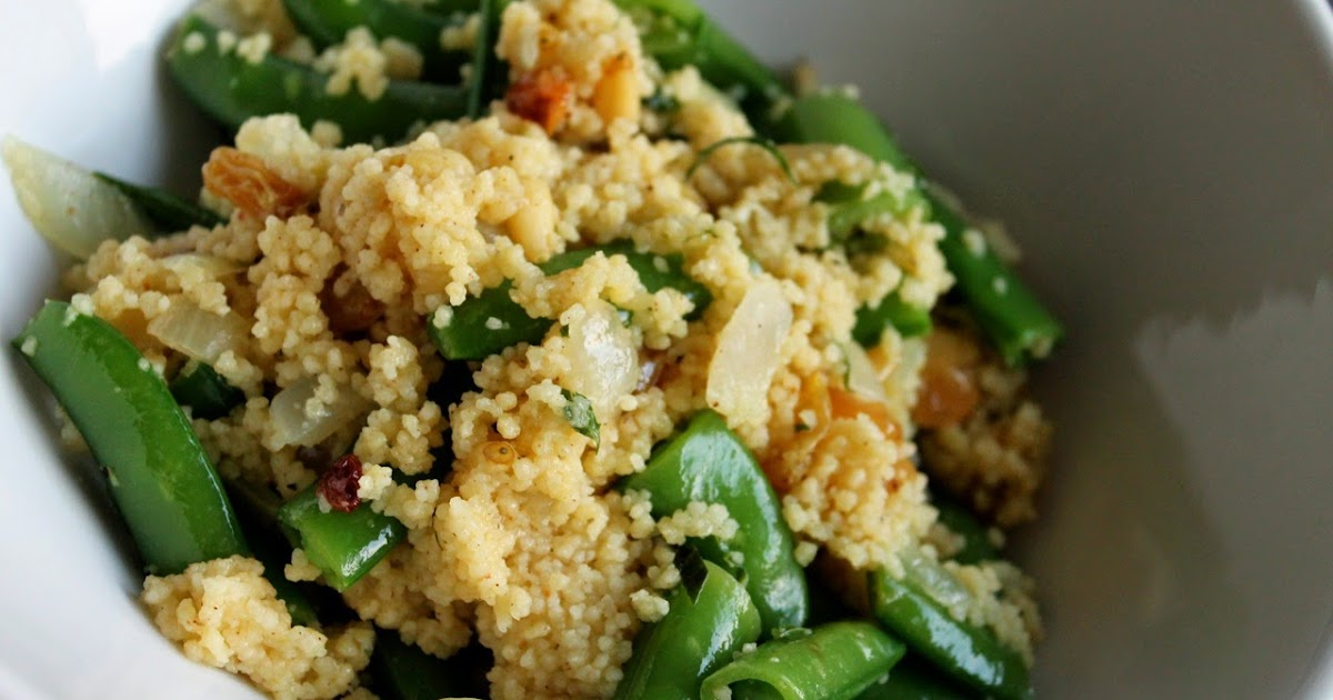 Cook In / Dine Out Couscous with Sugar Snap Peas