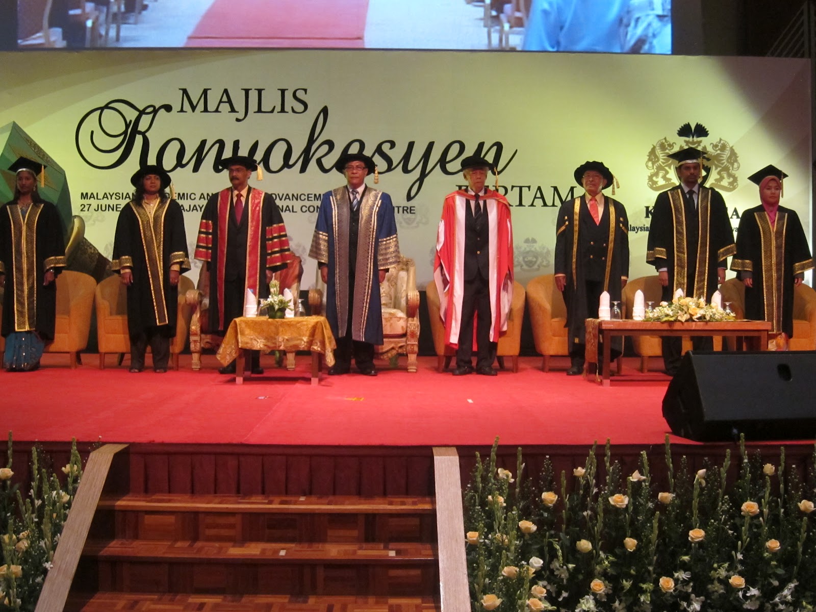 Dr Hashim S Jofhappiness First Convocation Ceremony Of Masa College At Picc On June 27 2012