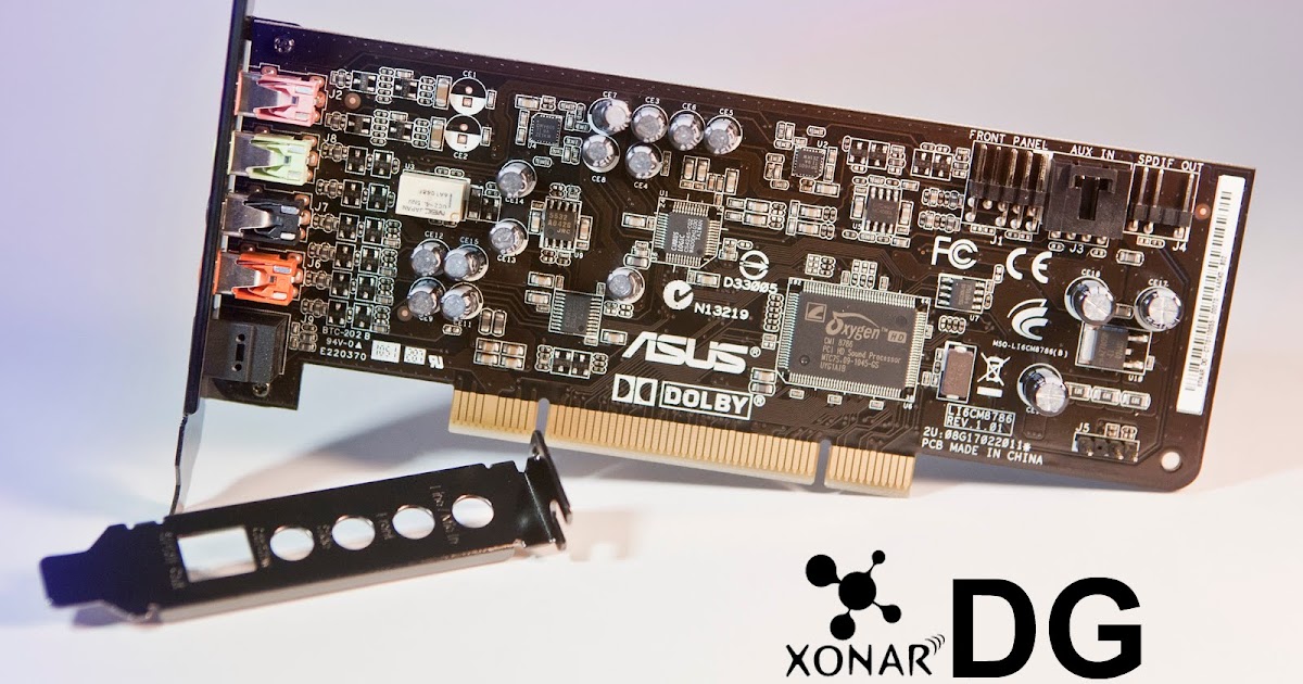 Stereowise Plus Asus Xonar Dg 5 1 Pci Sound Card Review