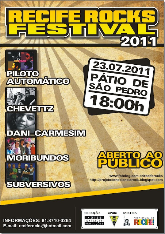 Recife Rocks Festival - 1ª edição