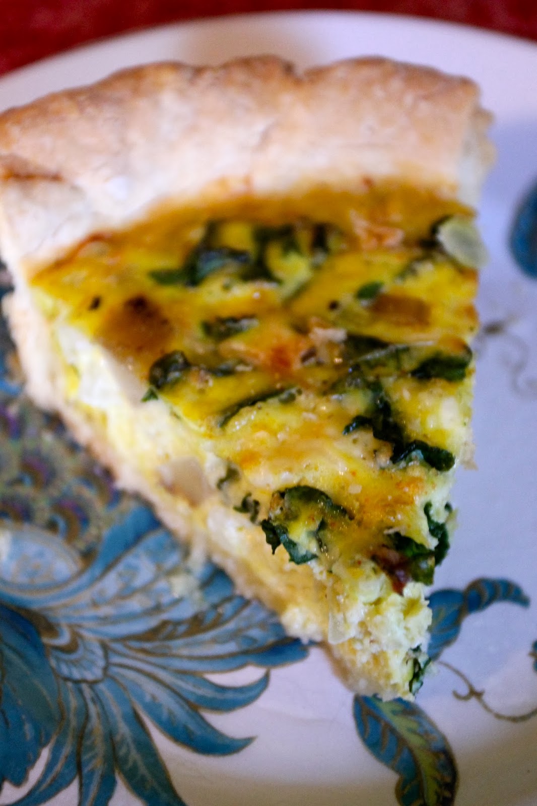 Bossy Italian Wife Kale & Potato Quiche Recipe