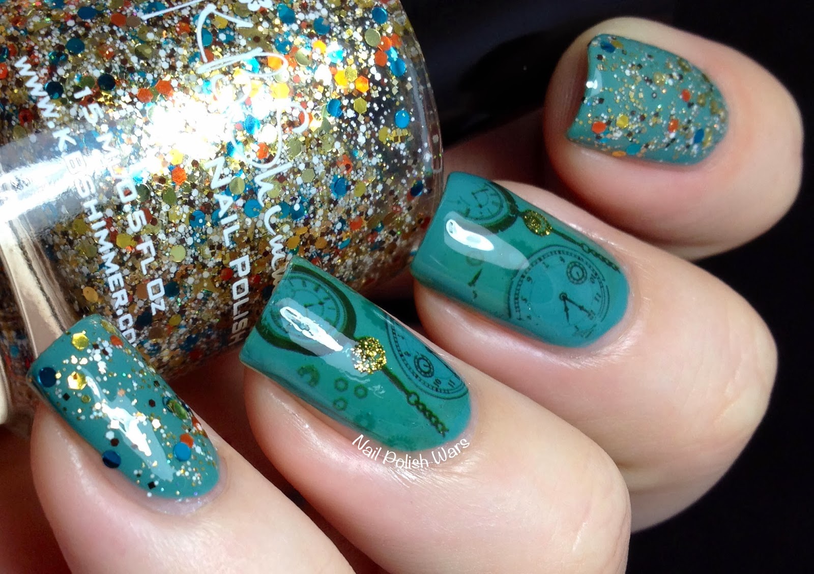 Nail Polish Wars A Clockwork Decal