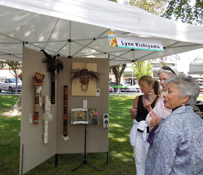 Lynn Kishiyama at 2015Paso ArtsFest © B. Radisavljevic