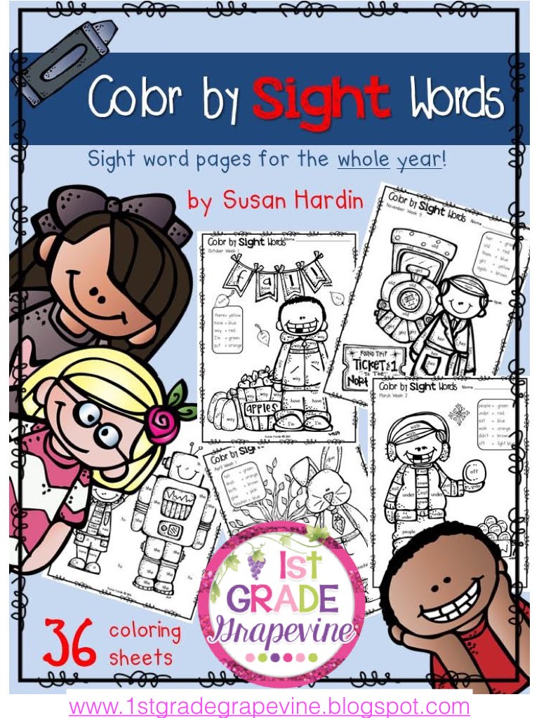 Color By Sight Word