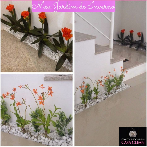 Casa Clean Jardim de Inverno Permanente! Com Plantas Artificiais Casa Clean Jardim de Inverno Permanente! Com Plantas Artificiais