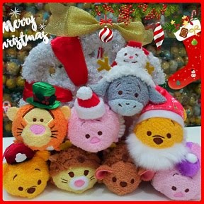 2016 Christmas Wreath Tsum Tsum Set