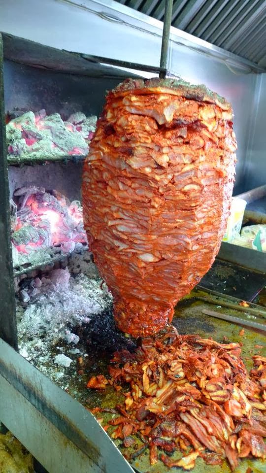 Jaime Ramos Méndez Trompo de carne para tacos al pastor