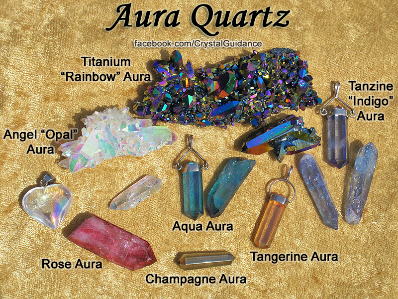 Crystal Guidance Blog: Aura Quartz Family
