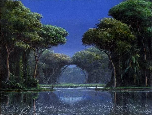 Tomás Sánchez 1948 ~ Cuban Landscape painter