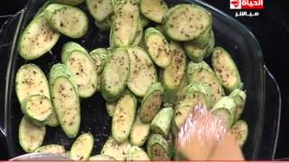 الشيف حسن حسونة طريقة عمل كوسة بالبشاميل وعصير أفوكادو بالأناناس أكله هنيه