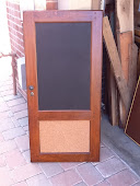 Chalk and Cork Board, Old Broyhill Doors $89