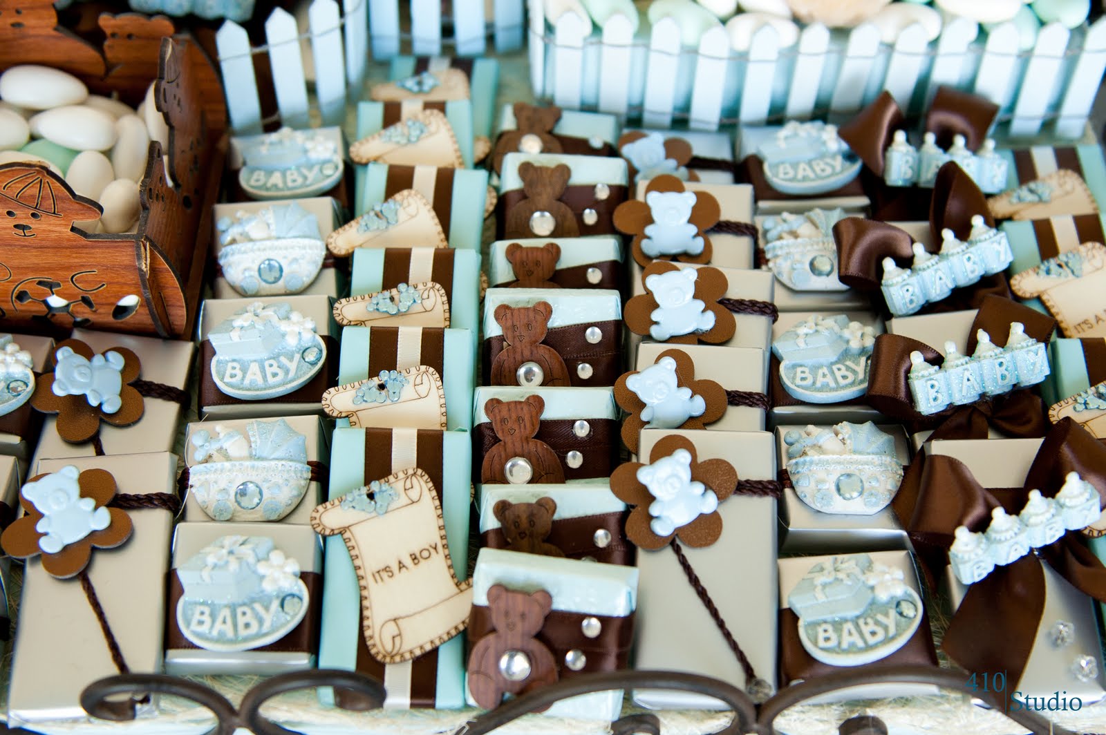 SoBelle Favors BABY BOY CHOCOLATES