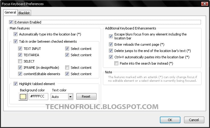 Keyboard Enhancement For Firefox With FOCUS KEYBOARD