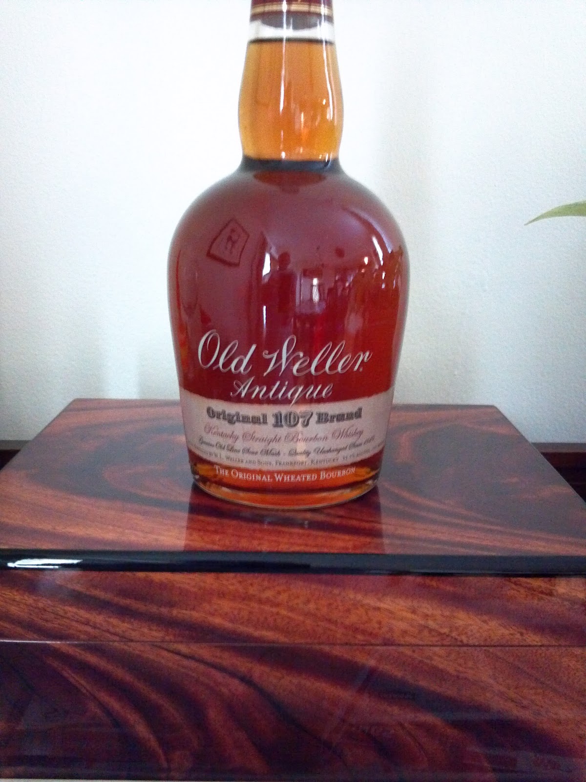 Bourbon and Brews Recipes and Reviews Old Weller Antique 107 review