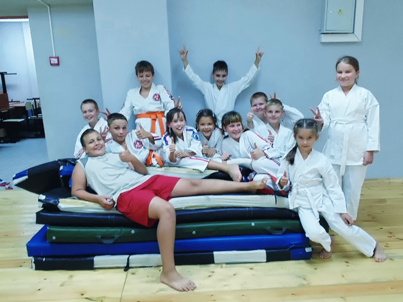 Юные каратисты