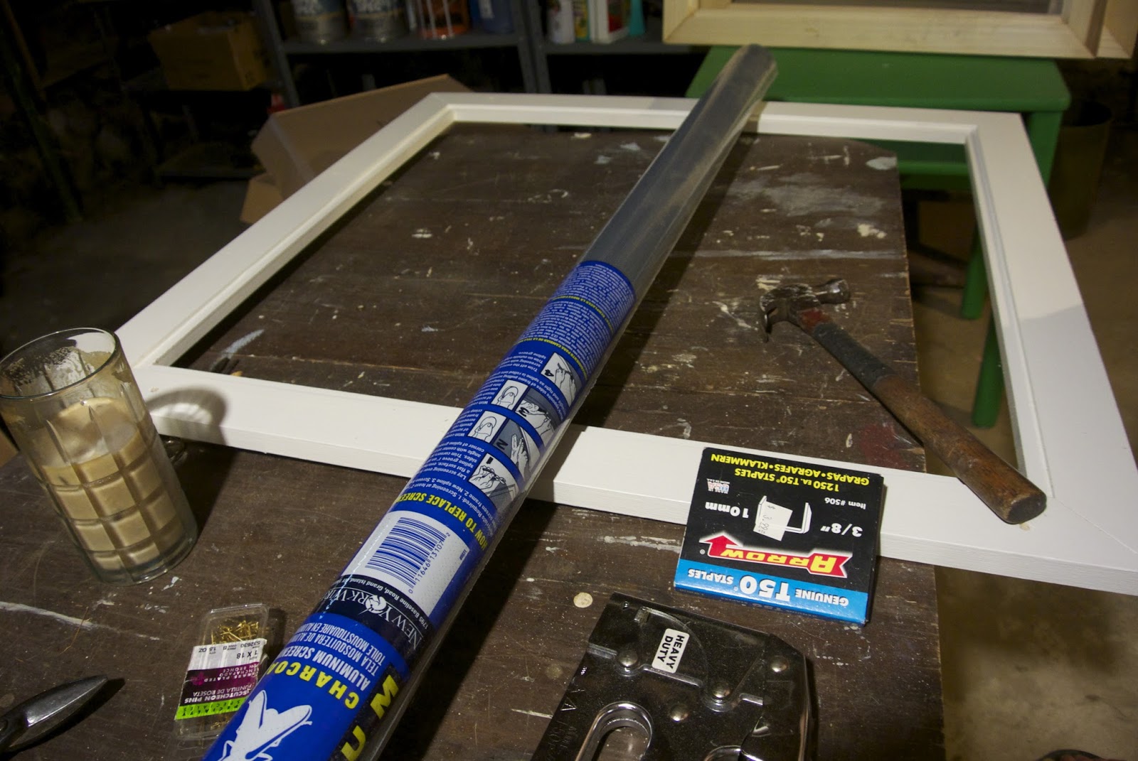 Life at Pugsley How to make wood window screens 11 Installing the