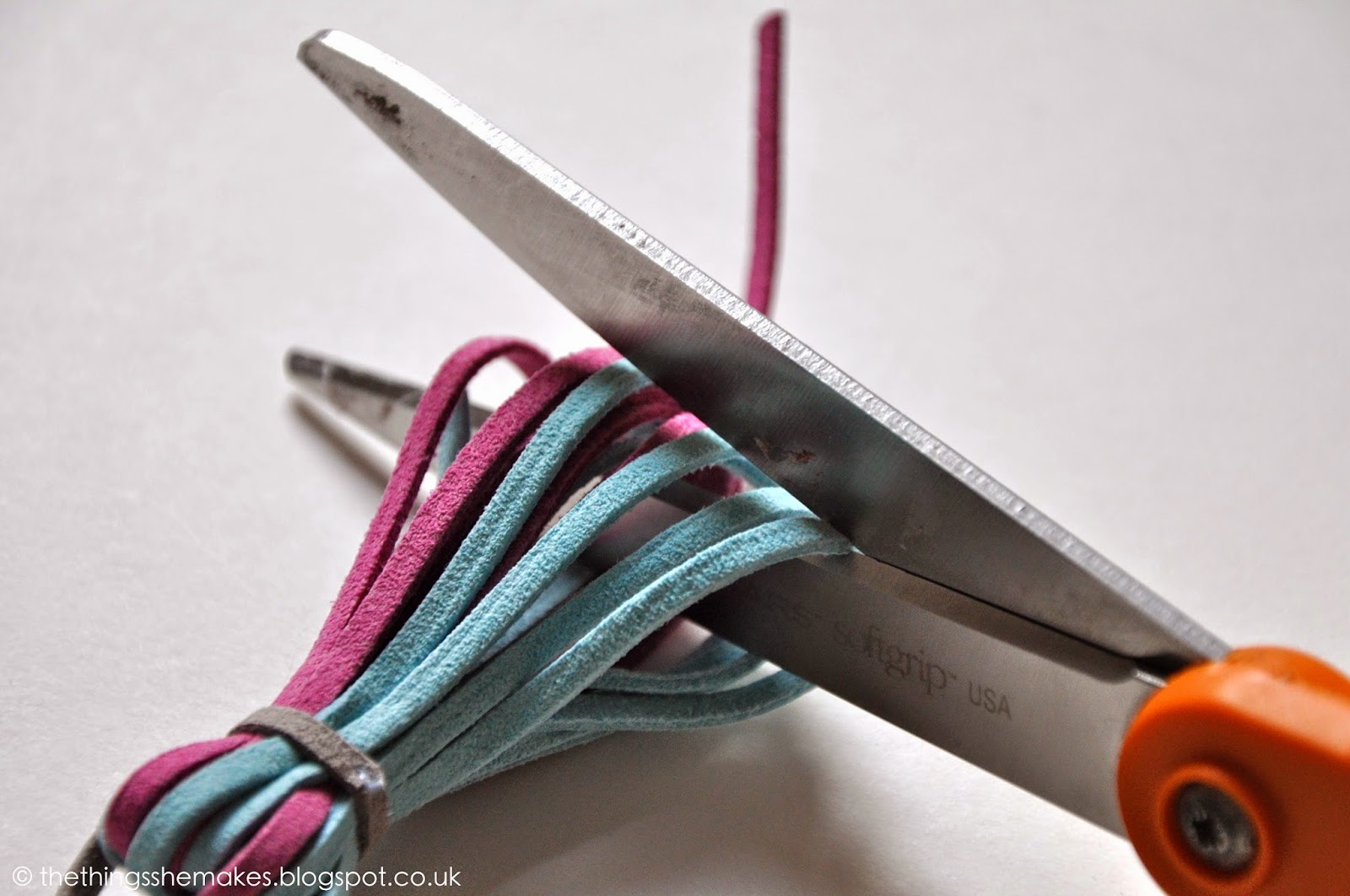 How to Make a Suede Tassel Keyring The Things She Makes