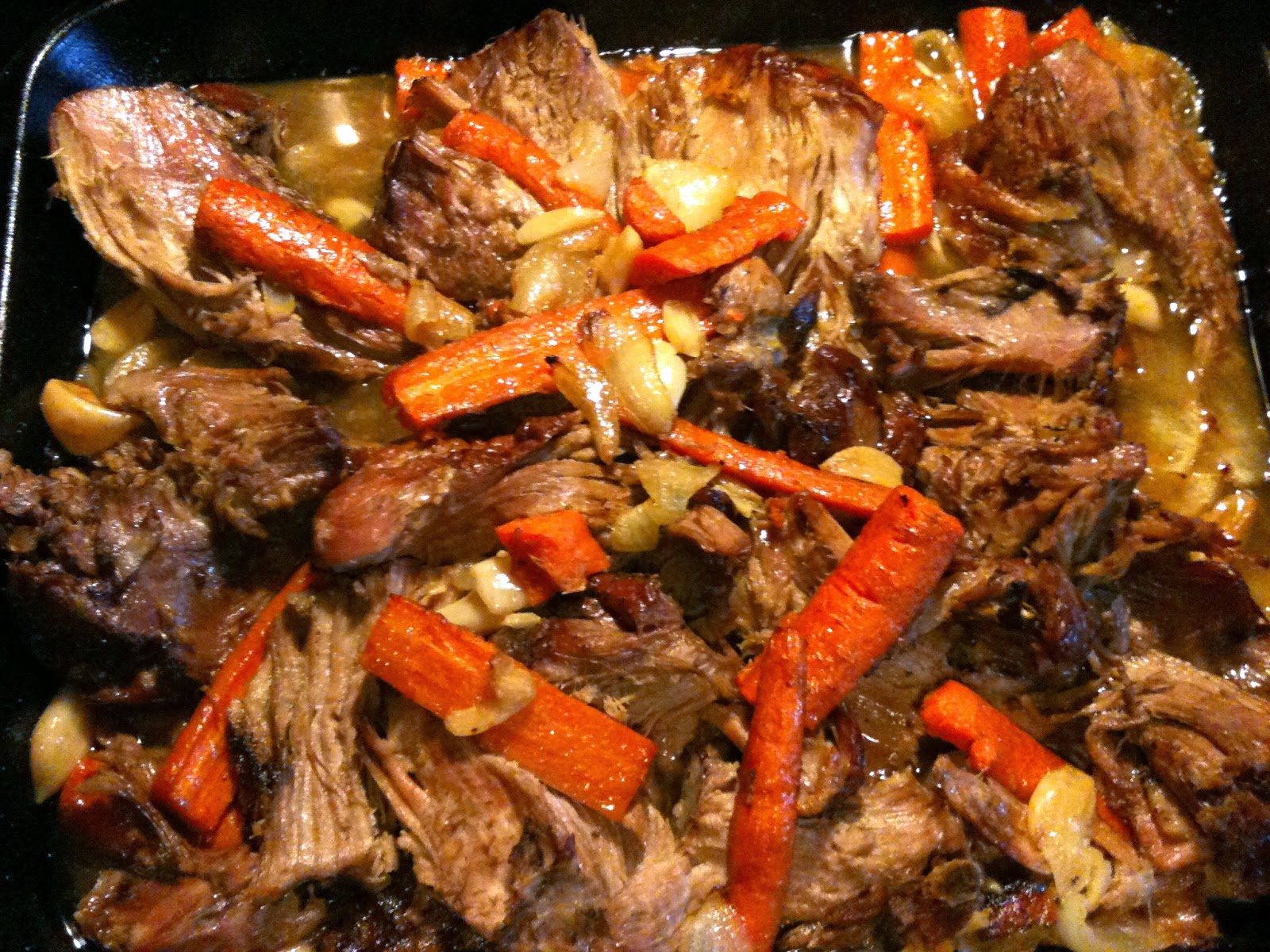 Babushka's Kitchen Rustic Slow Roasted White Wine Pork