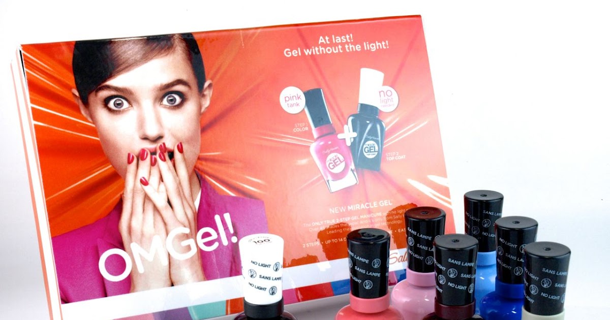 Sally Hansen Miracle Gel Nail Polish + Top Coat Review and Swatches The Happy Sloths Beauty