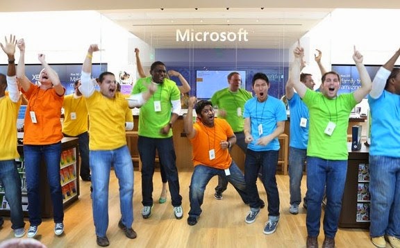 Microsoft PHK 2.100 Karyawan Microsoft PHK 2.100 Karyawan