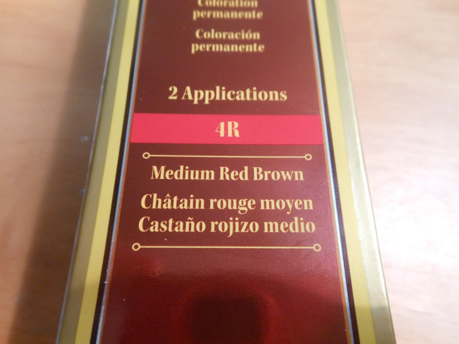 Hair Experiment One N Only Argan Oil Hair Color 4r Medium Red