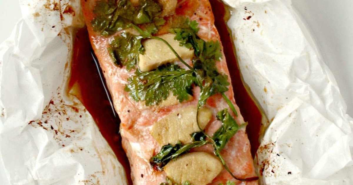 Salmon En Papillote with Ginger and Sesame Sauce Manila Spoon