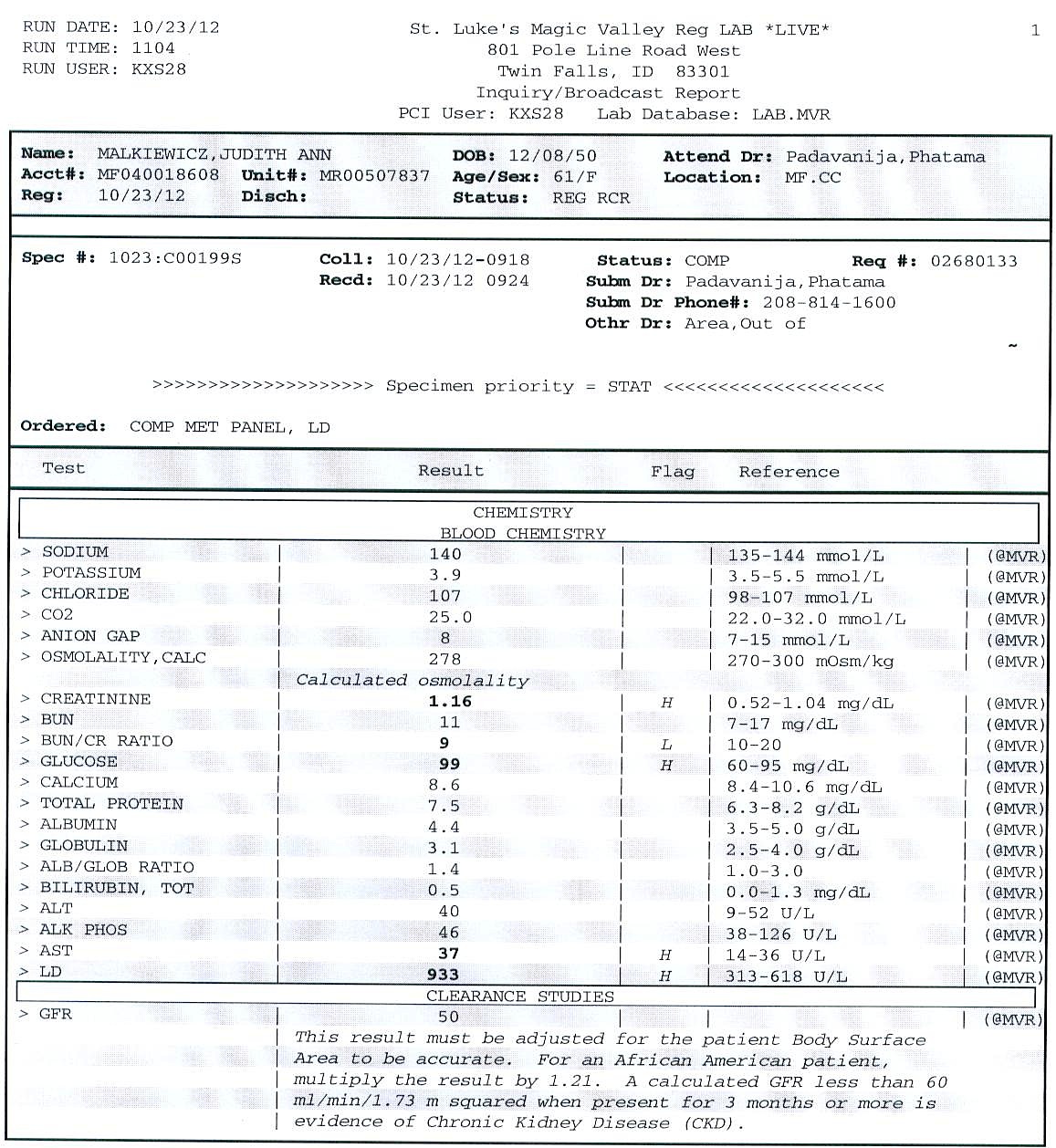 Tsh Tsh Blood Test Tube Color