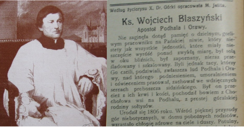 Życiorys - Ks. Wojciech Blaszyński