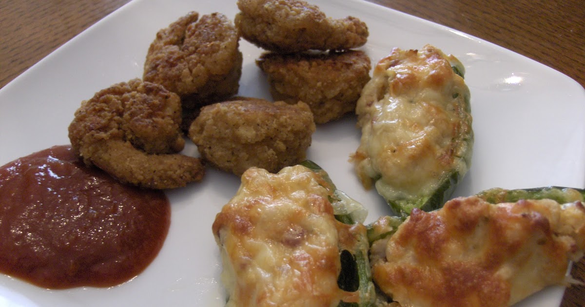 Diab2Cook Baked Turkey Stuffed Jalapeno Peppers w/ Baked Shrimp