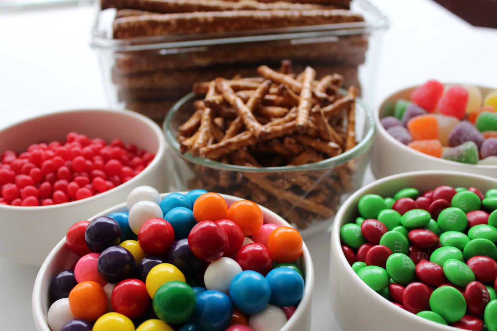 Worth Pinning Decorated Pretzel Cabins