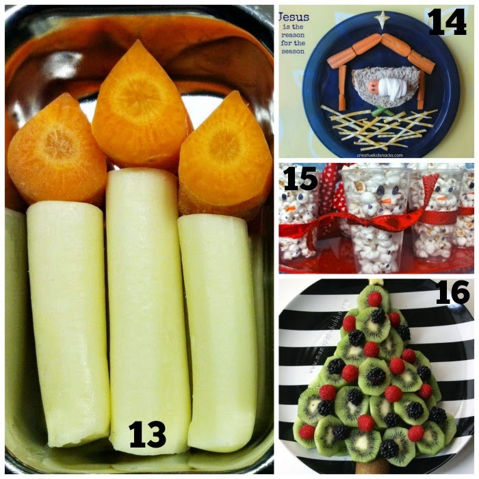 25 Healthy Holiday Snacks | What Can We Do With Paper And Glue