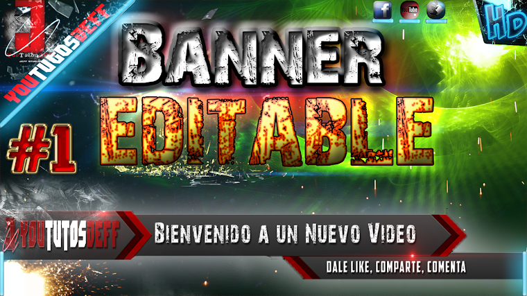 BANNER EDITABLE #1 CON AFTER EFFECTS CS6 | 2015