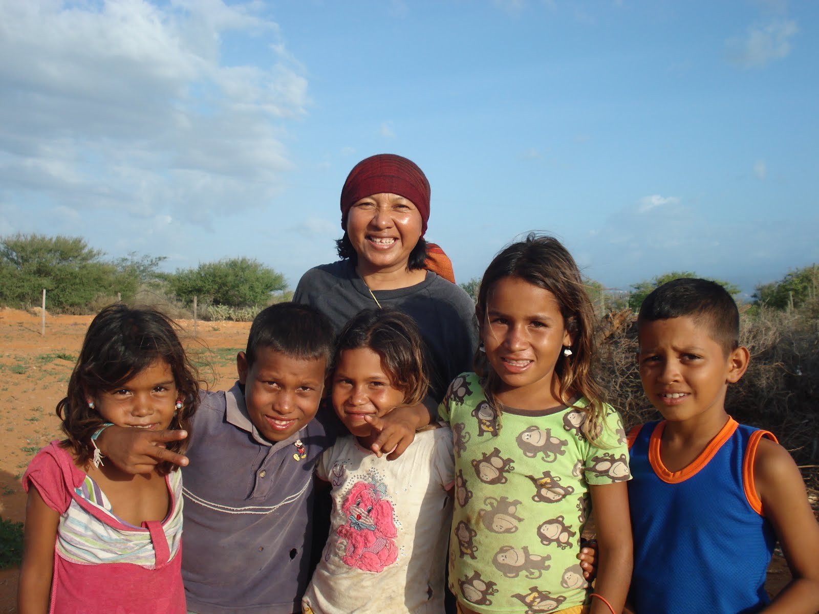 niños de la península de Araya