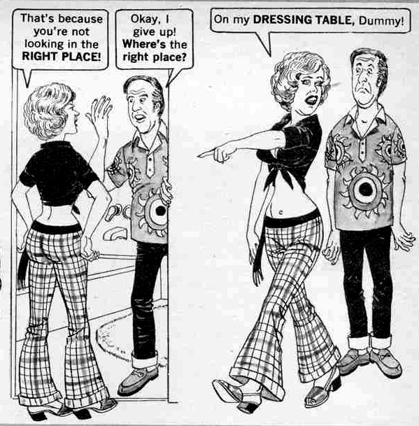 Retrospace Humor Mags 5 Berg's Lighter Side Fashions