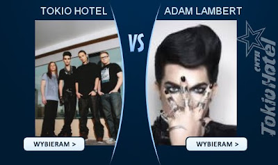 Pojedynki.info: Tokio Hotel vs. Adam Lambert  2
