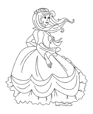 Barbie Coloring Pages For Kids