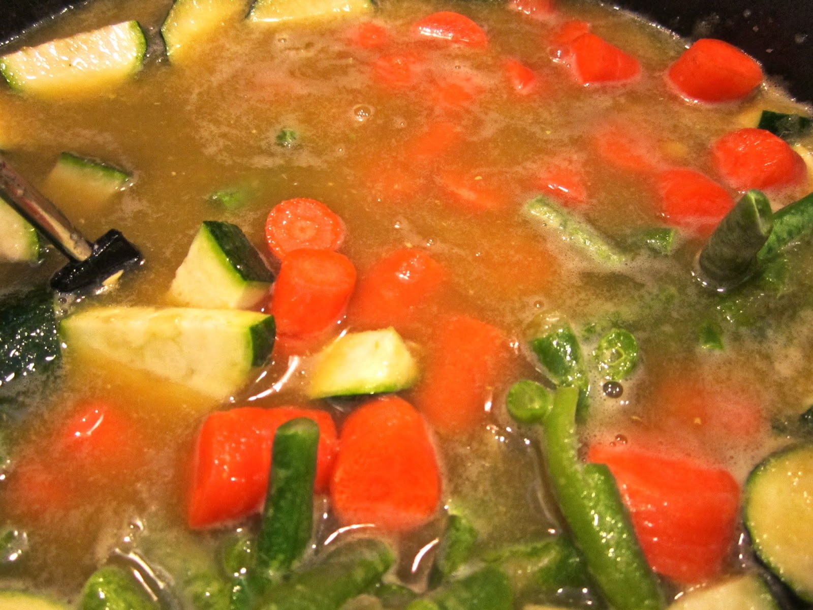 Mary's Busy Kitchen Pureed Vegetable Soup with Kale