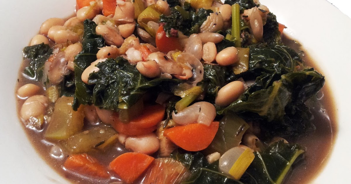 A Profound Hatred of Meat Navy Bean & Kale Soup