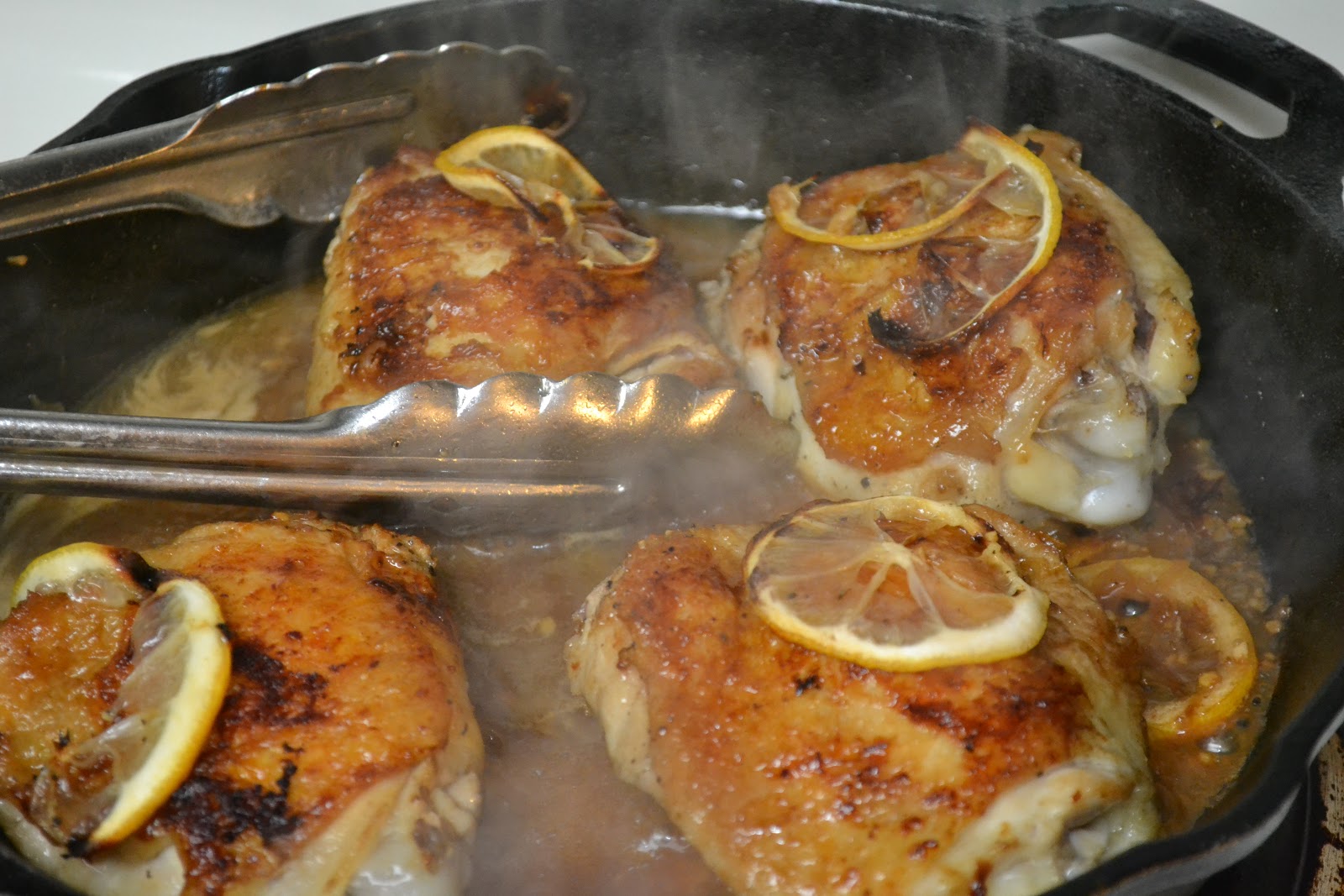 A Taste of Alaska Roasted Chicken Thighs with Lemon and Oregano