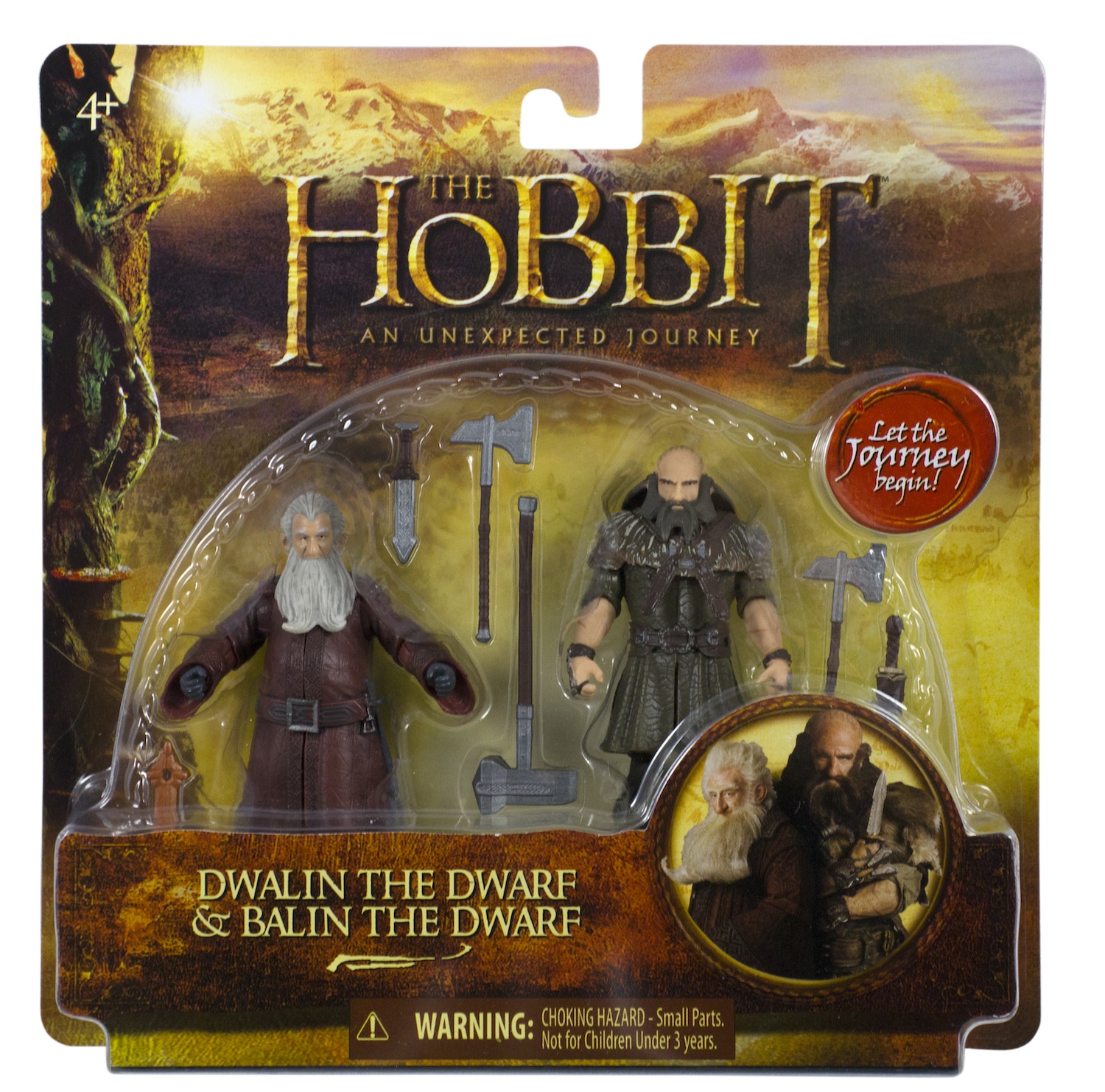 The Hobbit An Unexpected Journey Hero Pack Five 3.75 inch Action Figure Box Set 