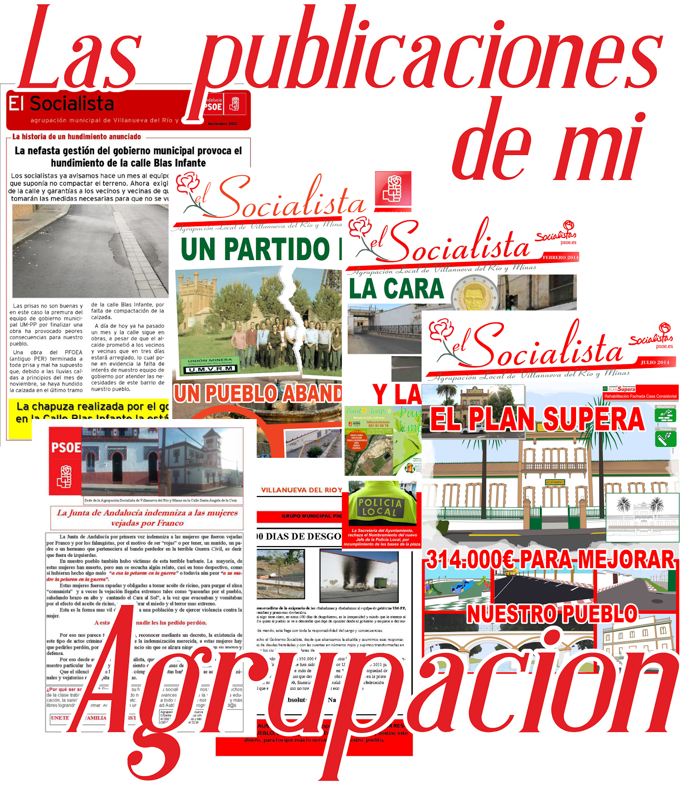 Las publicaciones de mi Agrupación