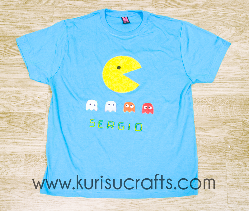 Camiseta Comecocos Kurisu Crafts para niño Camiseta Comecocos Kurisu Crafts para niño