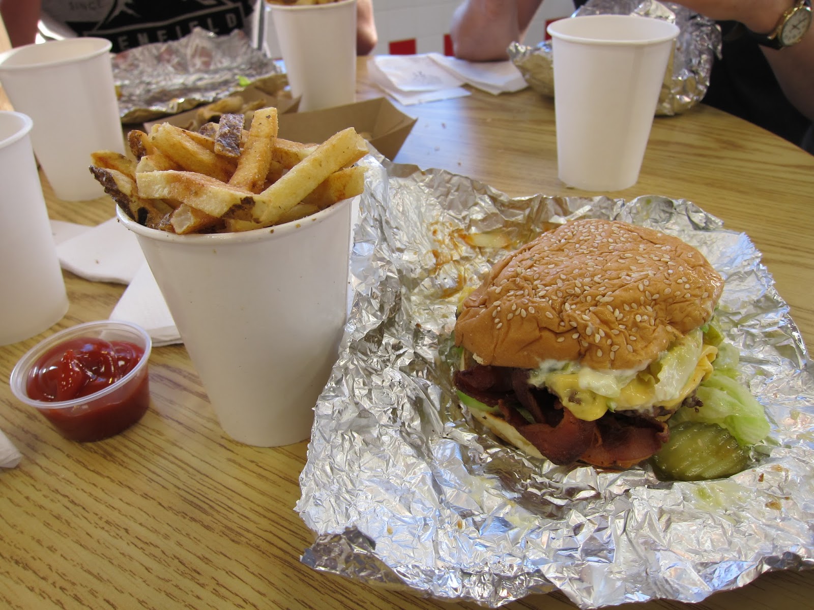 hello saskatoon Just a Taste Five Guys Burgers and Fries