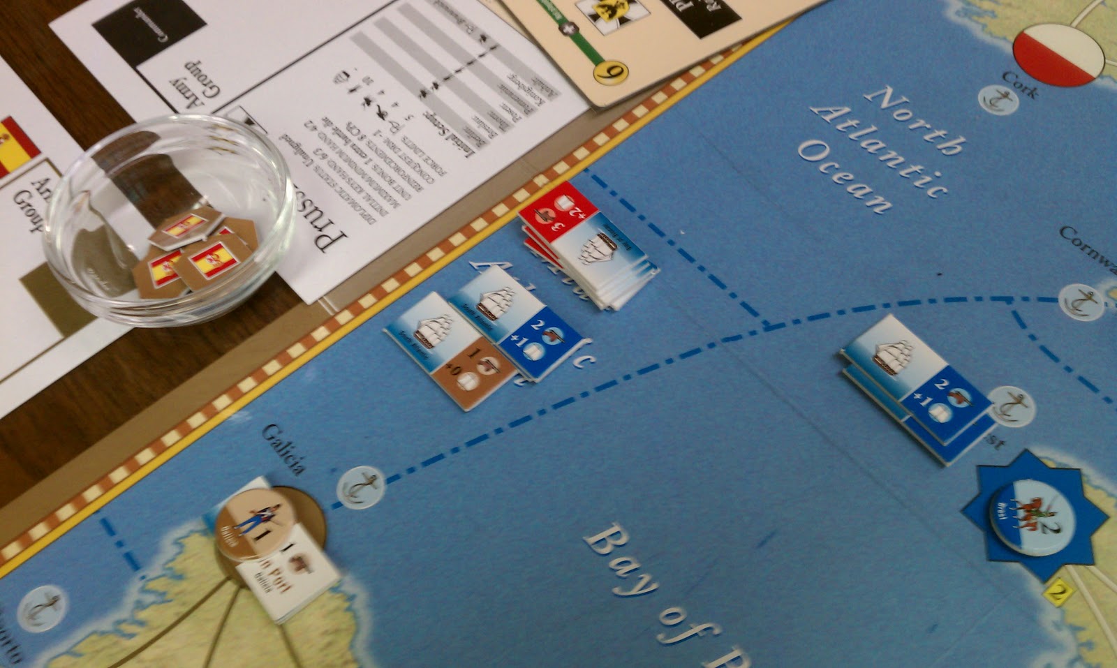 Yockbo's Boardgame Blog The Napoleonic Wars (GMT) 4Player Scenario