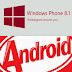 Windows Phone 8.1 "para todos" vs Android 4.4 "para poucos"