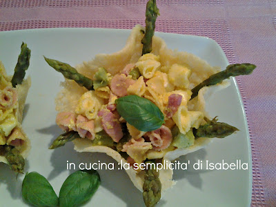 la mia carbonara si veste .... a festa !