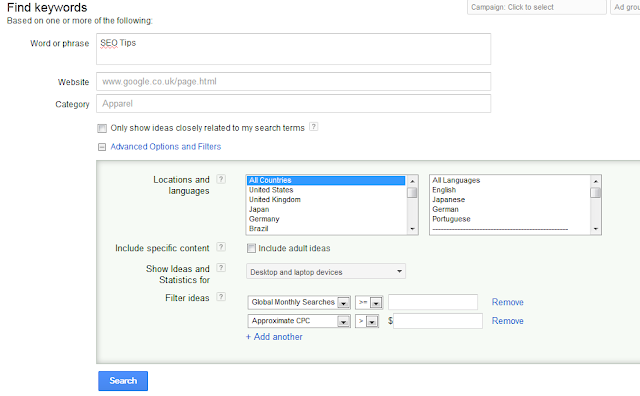 Find Keywords Find-Keywords